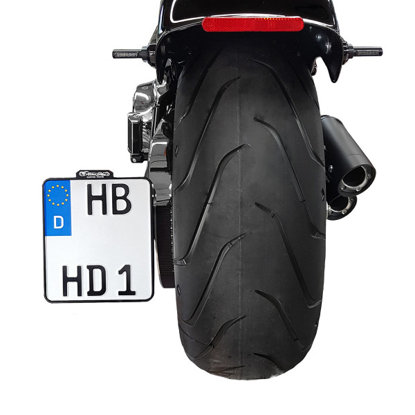 SIDE MOUNT PASSEND FÜR HARLEY-DAVIDSON NEUE SOFTAIL 18-24